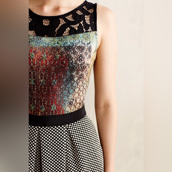 EUC Anthropologie Weston Brand Galina Print Dress - Picture 3 of 15